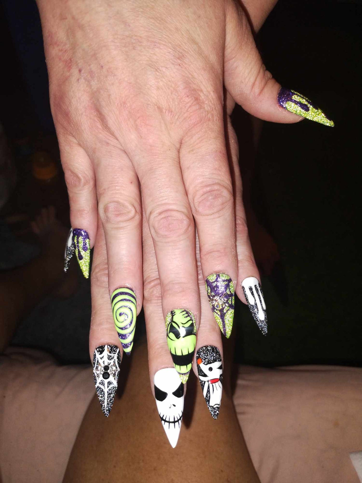 Glitter booooogie and Jack with Zero! (Gel)