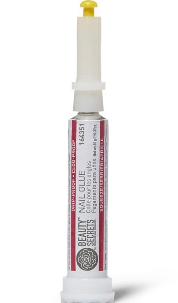 The BEST nail glue! Large clog proof from beauty secrets! As seen on TikTok *SHIPS WORLDWIDE!