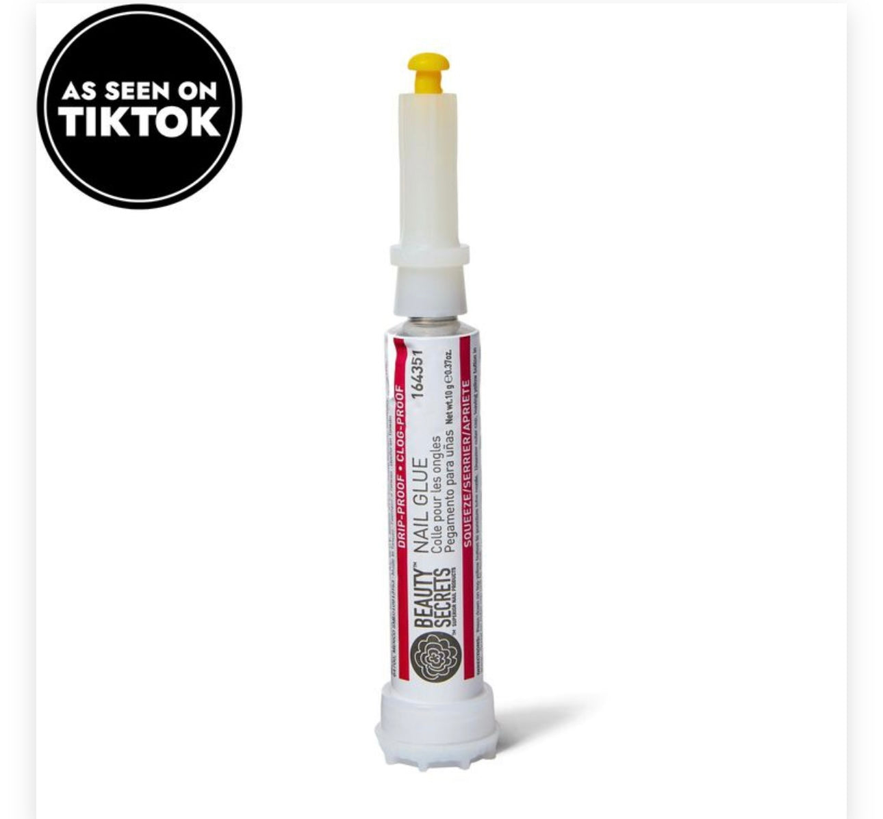 The BEST nail glue! Large clog proof from beauty secrets! As seen on TikTok *SHIPS WORLDWIDE!