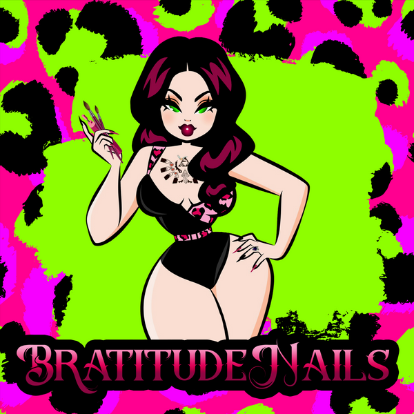 Fem Fatals Bratitude Nails logo
