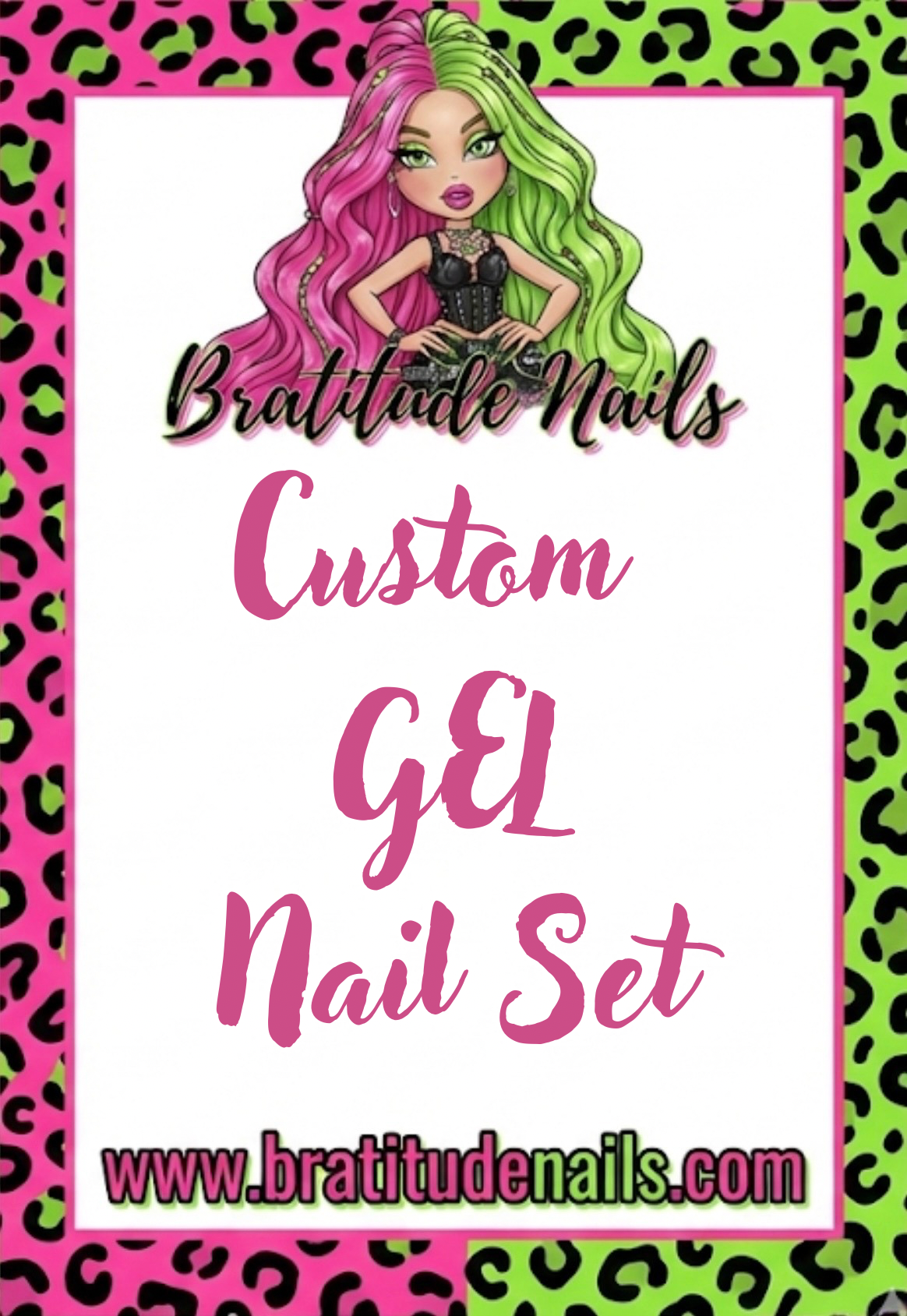 A custom GEL nail set request (please consult with me first)