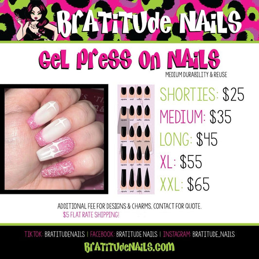 Order your custom GEL nails here !Reusable Gel Nails (CUSTOMS)