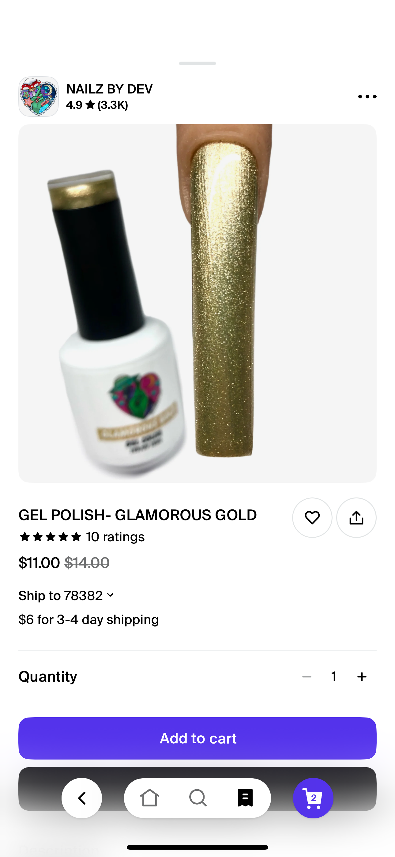 A custom GEL nail request (please send in inspo pic or idea)