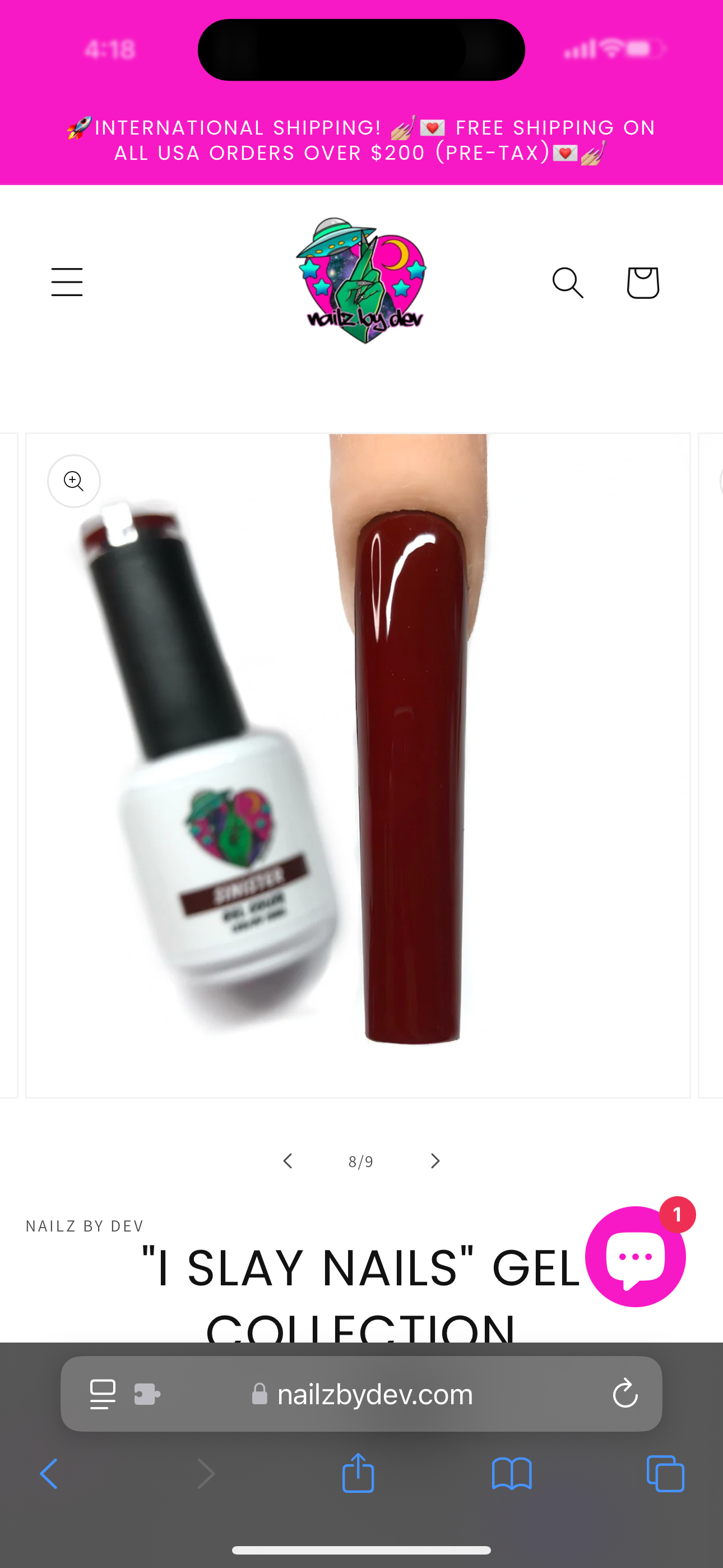 A custom GEL nail request (please send in inspo pic or idea)