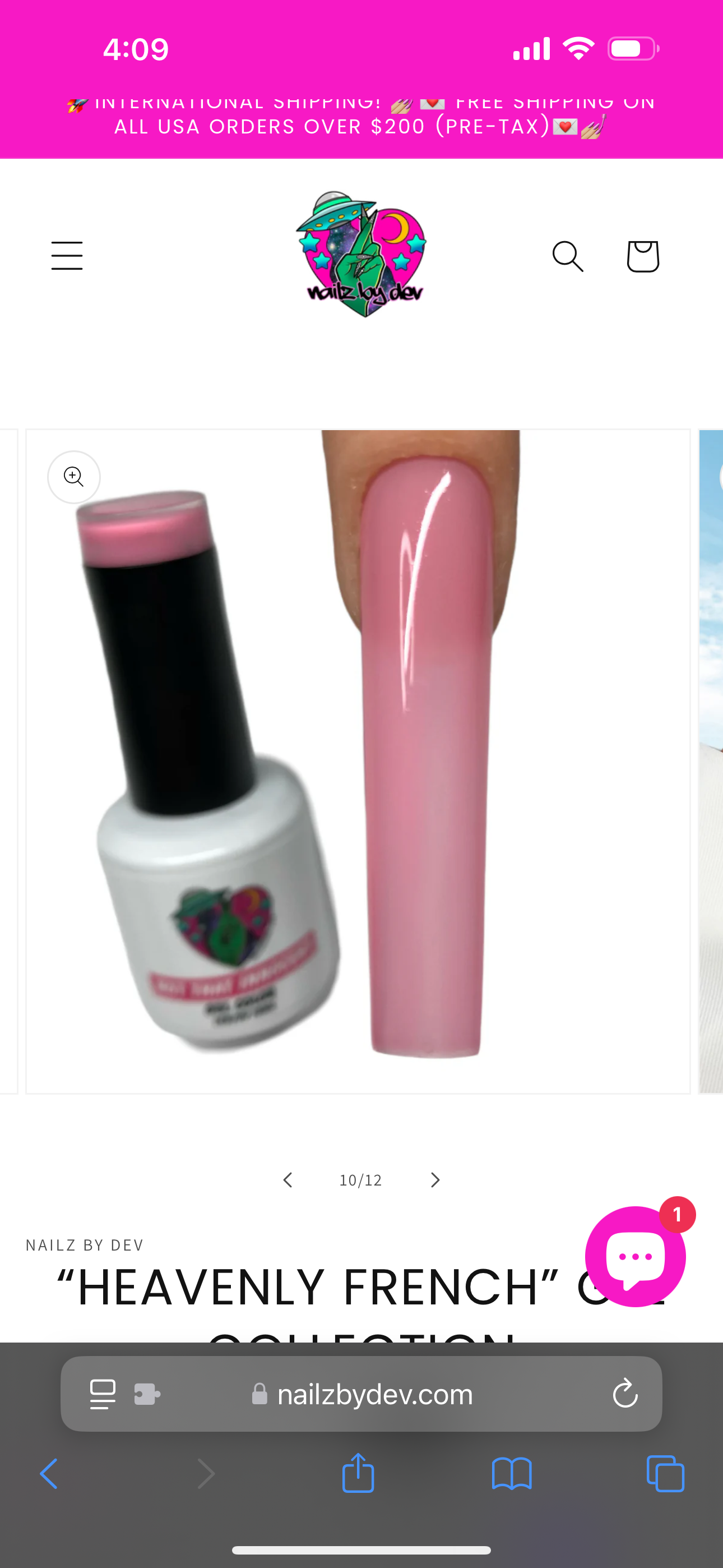 A custom GEL nail request (please send in inspo pic or idea)