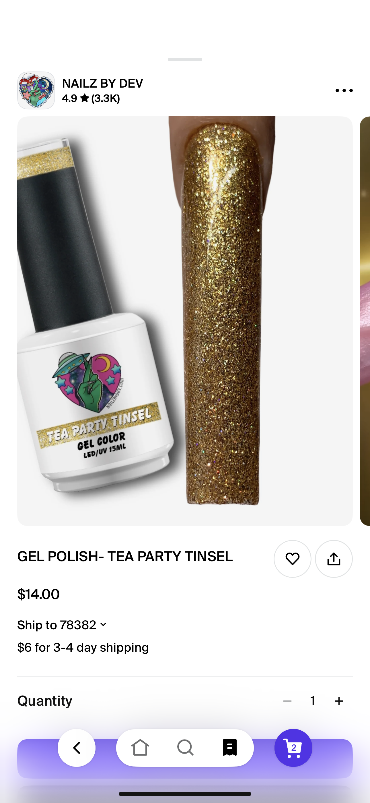 A custom GEL nail request (please send in inspo pic or idea)