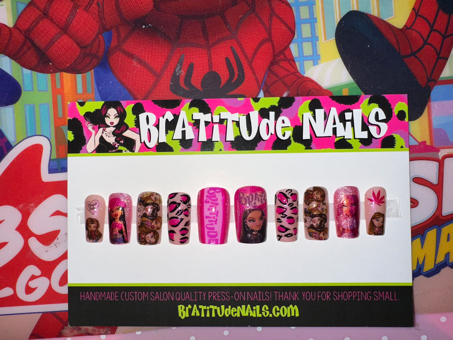 Bratitude bratty nails (Gel)