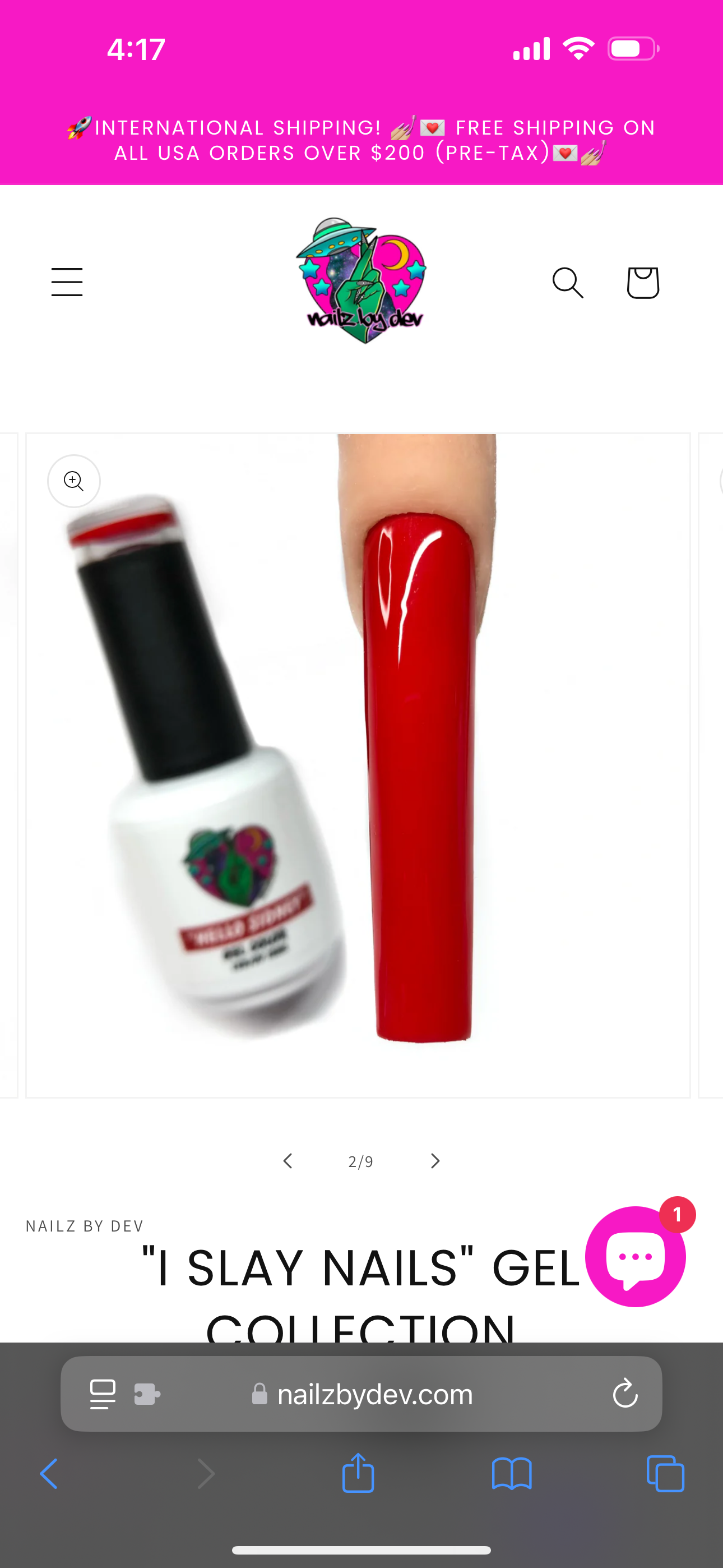 A custom GEL nail request (please send in inspo pic or idea)