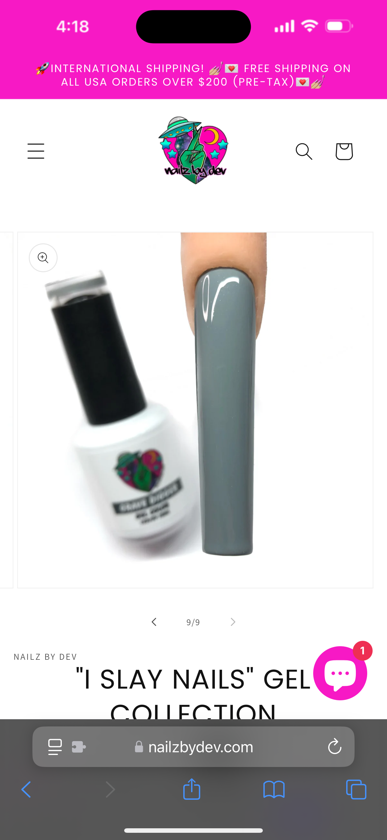 A custom GEL nail request (please send in inspo pic or idea)