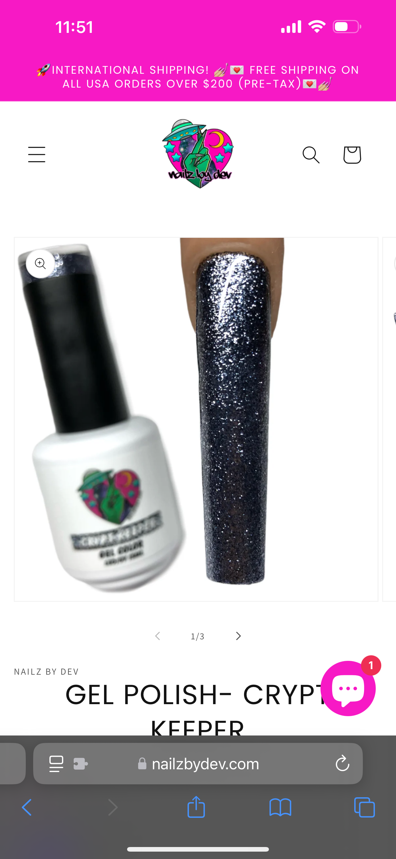 A custom GEL nail request (please send in inspo pic or idea)