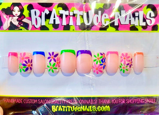 Fiesta floral nails (Gel)