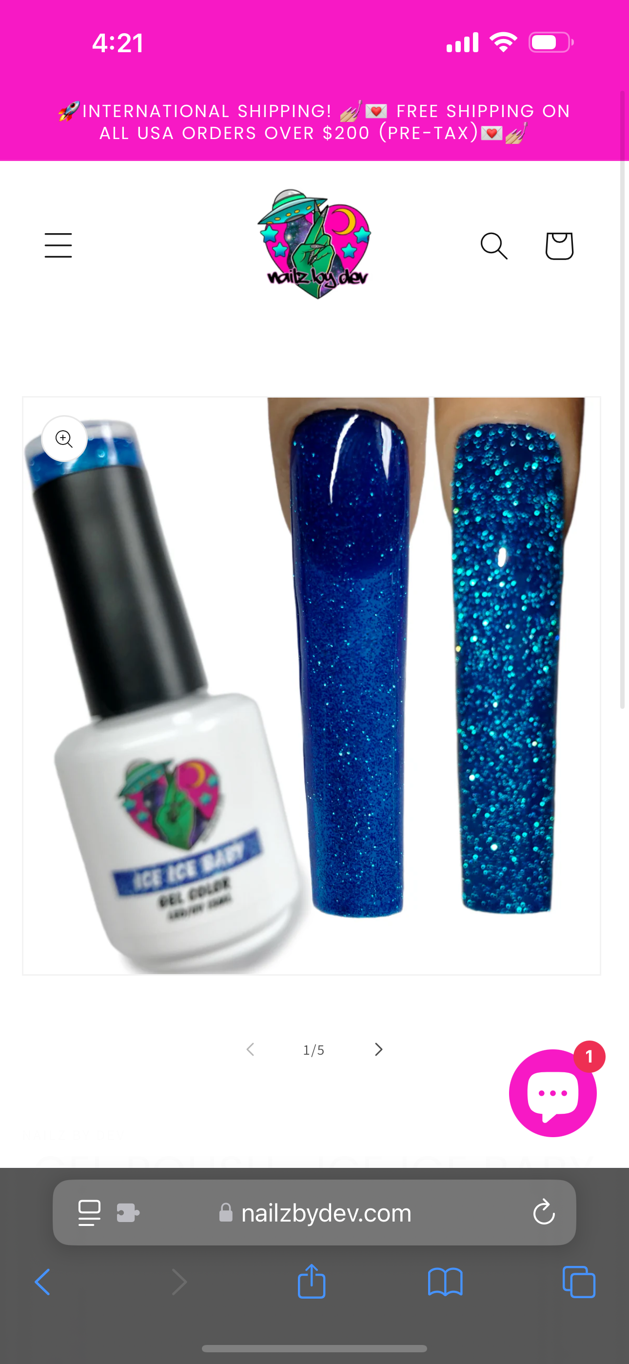 A custom GEL nail request (please send in inspo pic or idea)