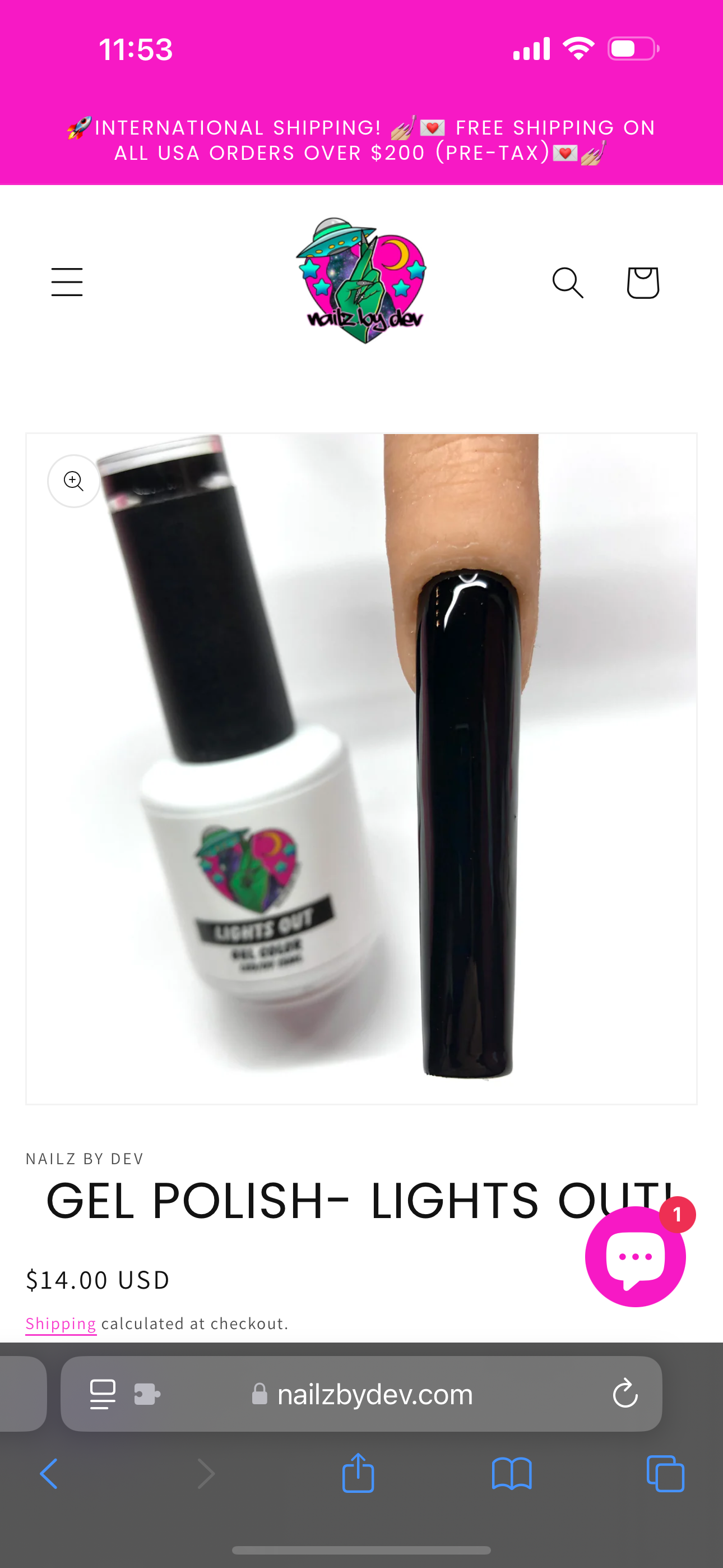 A custom GEL nail request (please send in inspo pic or idea)