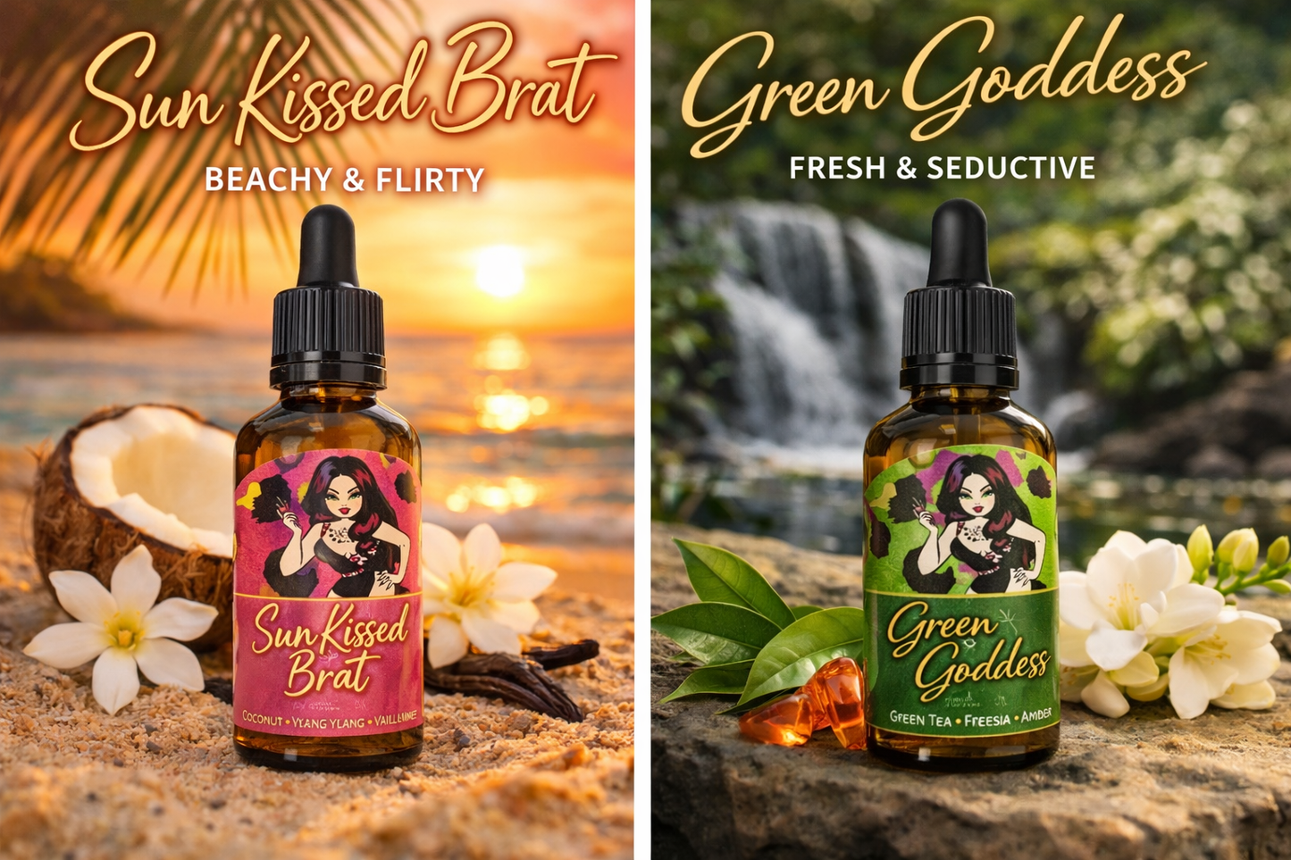 Handmade cuticle oils! Organic and cold pressed in glass bottles!