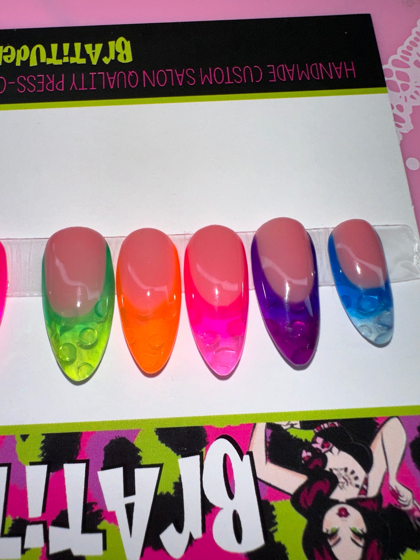 Jelly bubble nails (Gel)