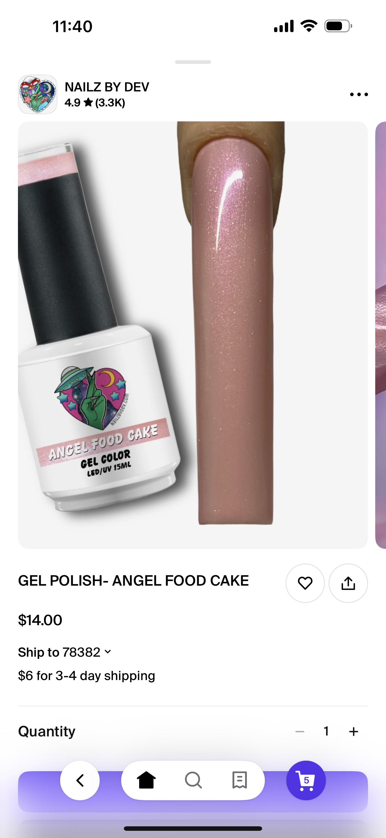 A custom GEL nail request (please send in inspo pic or idea)