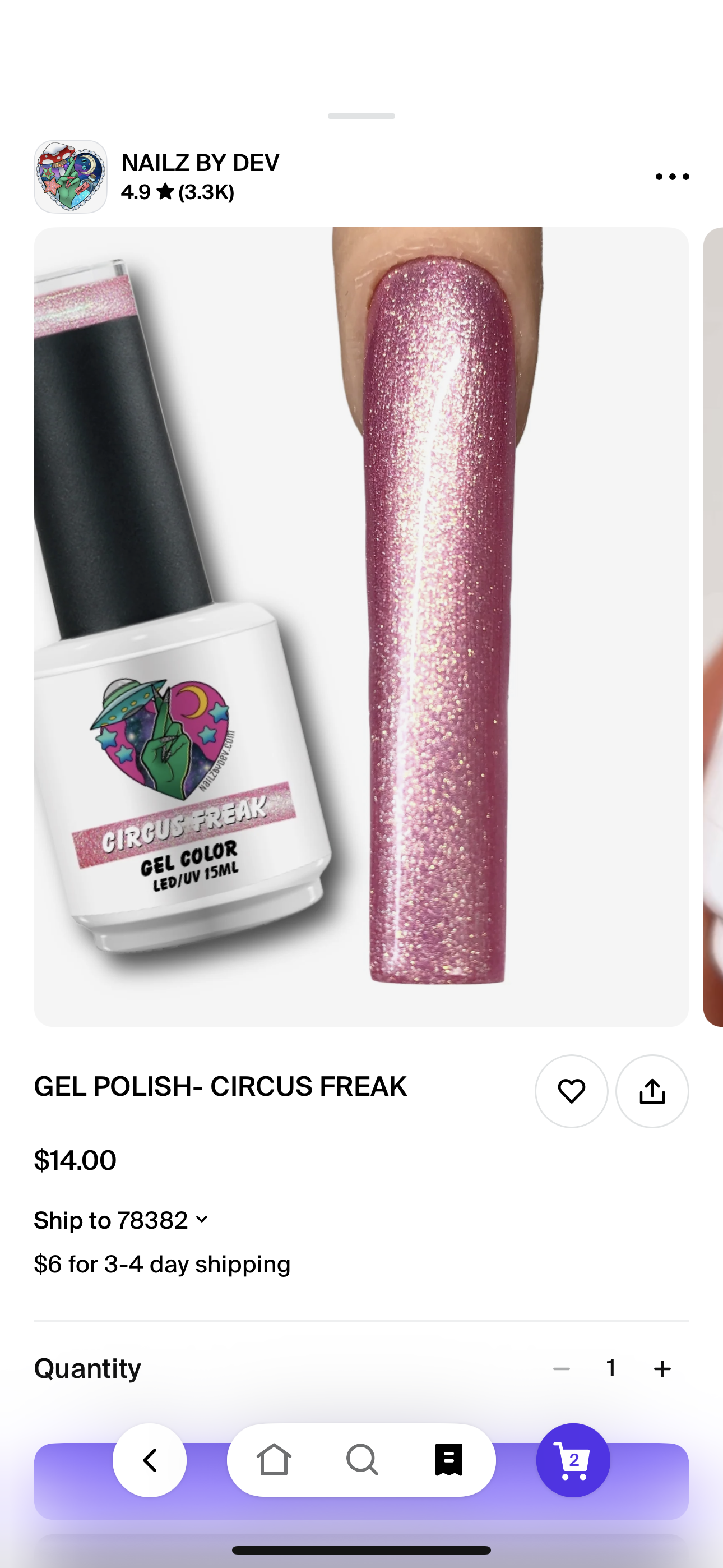 A custom GEL nail request (please send in inspo pic or idea)